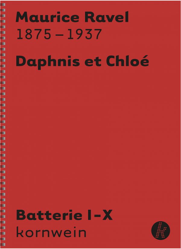 M. Ravel - Daphnis et Chloé - Batterie I-X