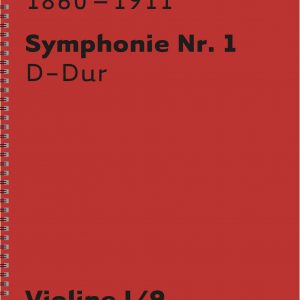 Mahler 1 - Orchesterstimmen - Ausleihe