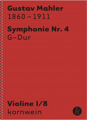 Mahler 4 - Orchesterstimmen