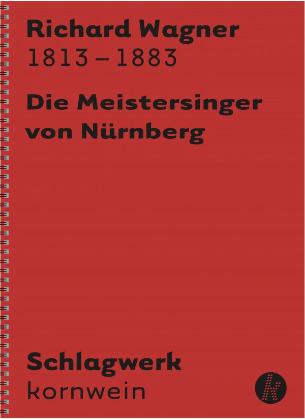 R. Wagner - Die Meistersinger von Nürnberg - Schlagwerk