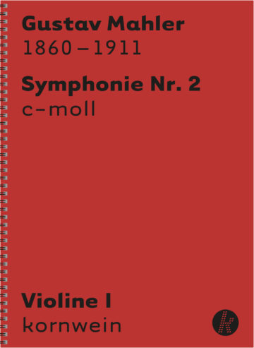 Mahler 2 - Orchesterstimmen