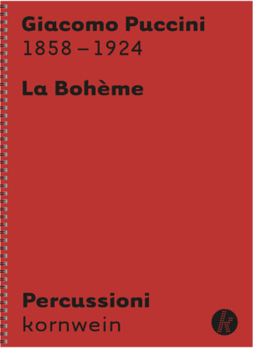 G. Puccini  La Bohème - Percussione