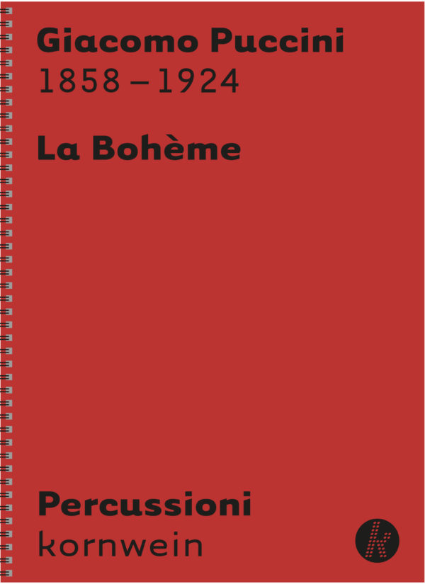 G. Puccini  La Bohème - Percussione