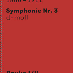 G. Mahler 3. Symphonie - Pauken