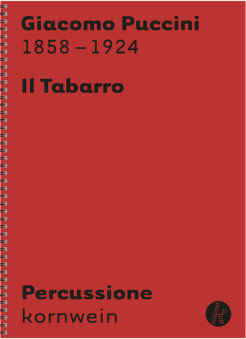 G. Puccini - Il Tabarro - Percussione/Timpani