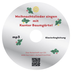 mp3-CD Klavierbegleitung zum Notenheft